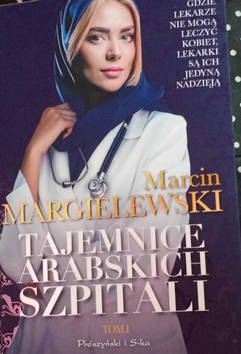 książka "tajemnice arabskich szpitali" cz. 1 i 2