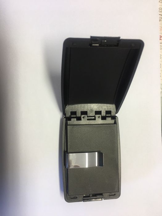 Carteira/porta cartões metalico - anti roubo