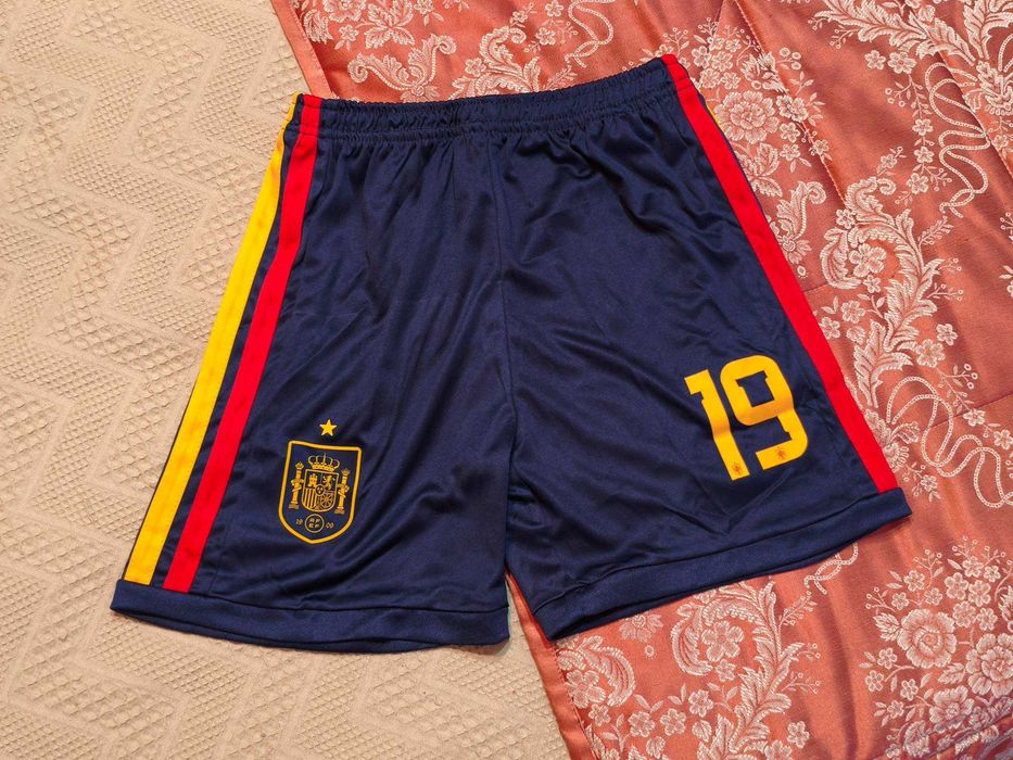 Camisola Criança Lamine Yamal 19 | Equipamento Espanha | NOVO