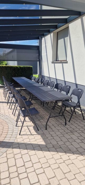 Wynajmę stół i krzesła cateringowe
