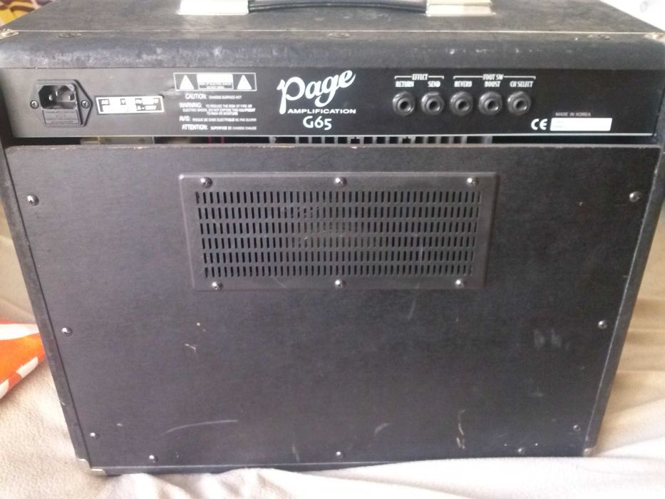 Amplificador de Guitarra Page G65