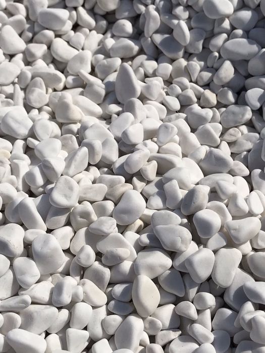 Галька біла натуральна доломіт Туреччина фр. 10-20/20-40мм опт/роздріб