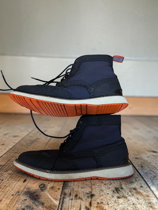Swims roz. 9 / 43 męskie granatowe buty trzewiki men’s navy premium ankle boots