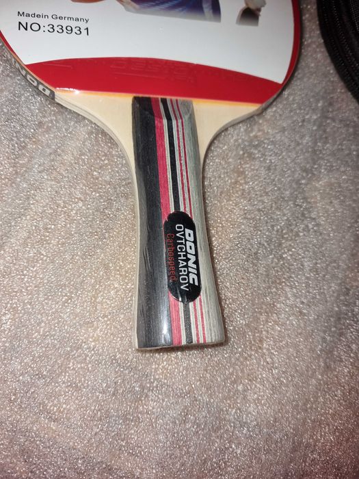 Ракетка для настольного тенниса в чехле+набор мячиков  Donic