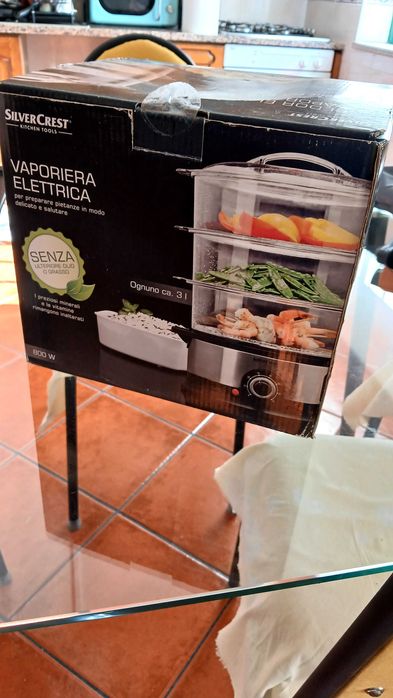 Vaporeira eléctrica nova