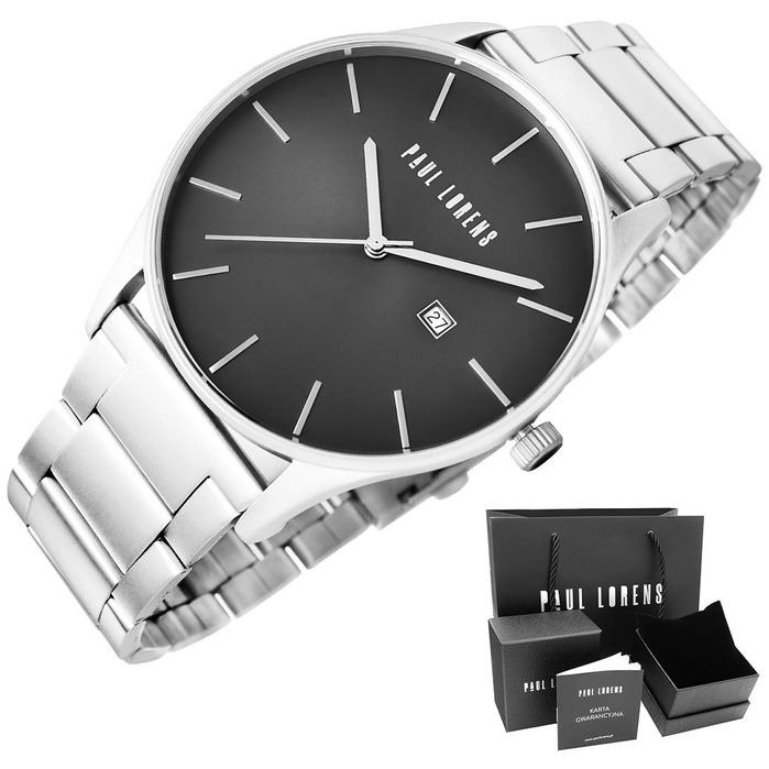 zegarek męski paul lorens pl7028b2-1c1