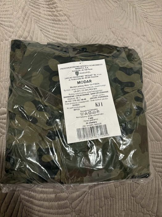 Nowy mumdur polowy zimowy wzór 124P/MON. Rozmiar M/L