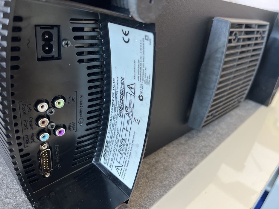 #1748 bose acoustimass 6 iii 3 5.1 kino domowe subwoofer satelity