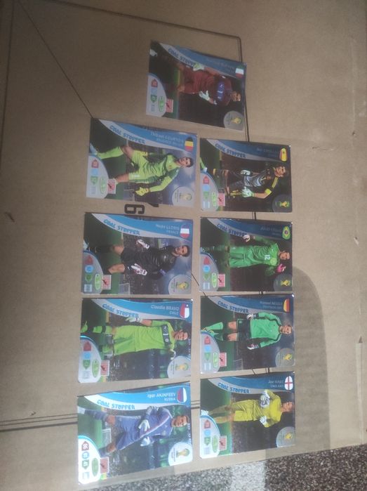 karty piłkarskie FIFA world cup brasil 2014 ( goal stopowe)