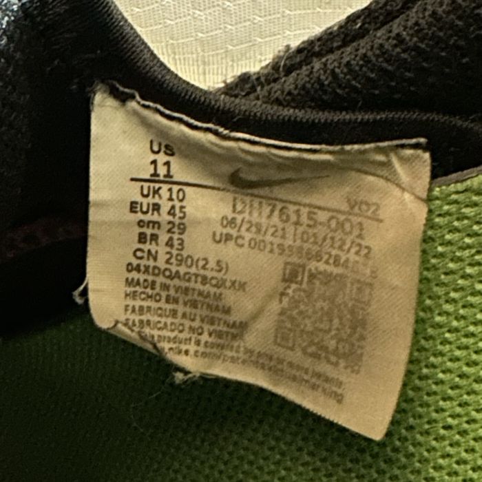 Шкіряні пінні кросівки Nike Air Force & React 45/29 cm