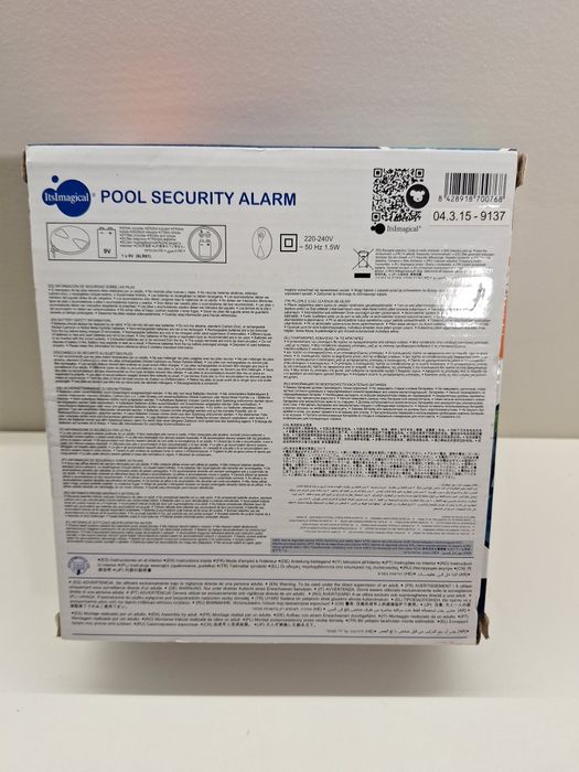 Alarme de queda em piscina