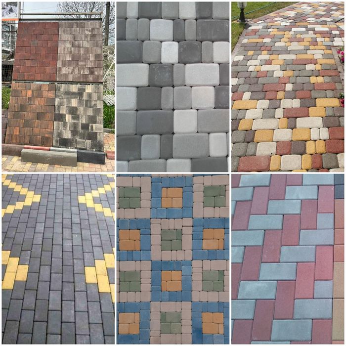 Блоки для Парканів, Модерн,Модульний. Тротуарна Плитка.