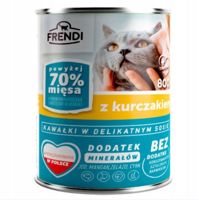 Puszka dla kota Frendi 800g