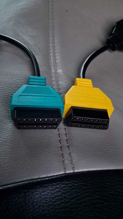 Scanner de diagnóstico OBD2 ELM327 Vgate VLinker MC+ com cabos adaptadores OBD2 para Fiat/Alfa Romeo/Lancia e aplicação AlfaOBD