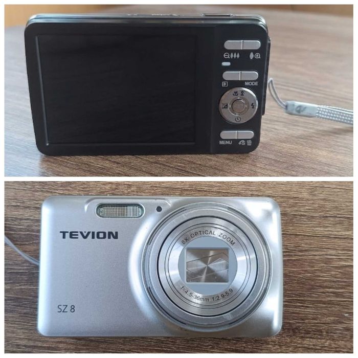 Крутий TEVION SUPRA 8-кратний ЗУМ 16mp CCD digicam+Првний комплект
