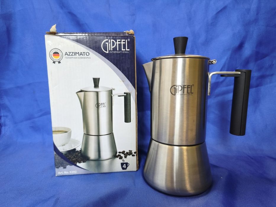 Гейзерна кавоварка Azzimato от Gipfel