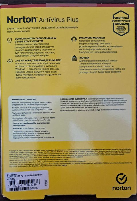 Norton AntiVirus Plus