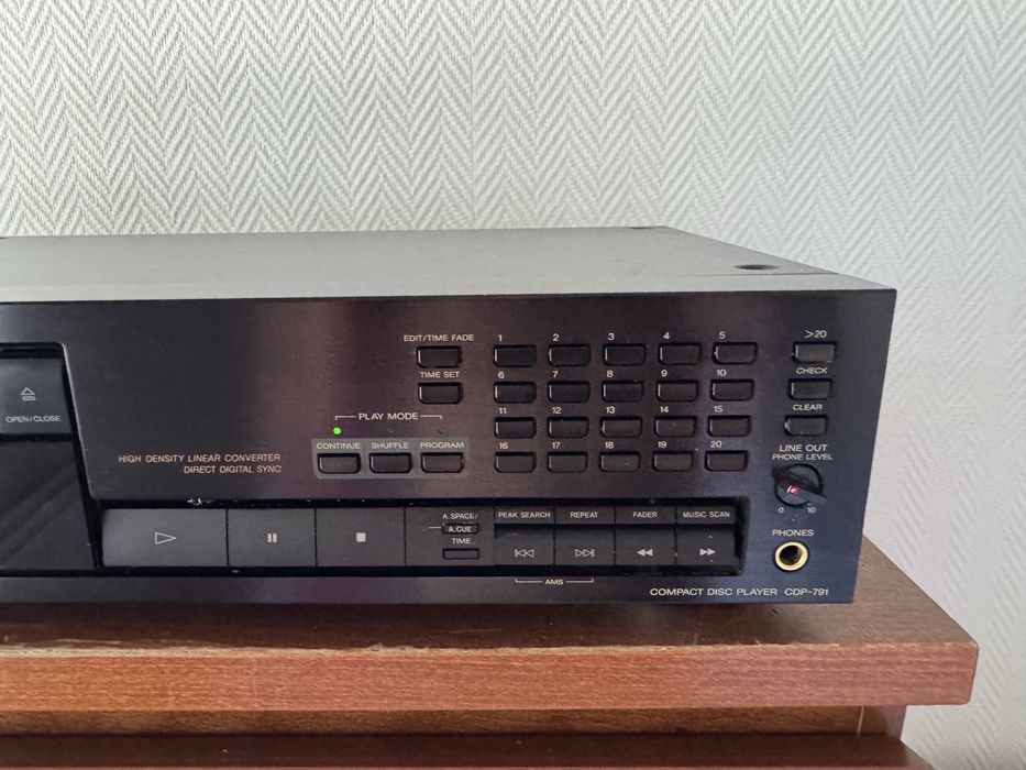 Odtwarzacz cd Sony Cdp-791