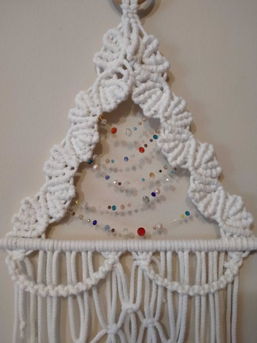 Makrama unikatowa i oryginalna  Choinka