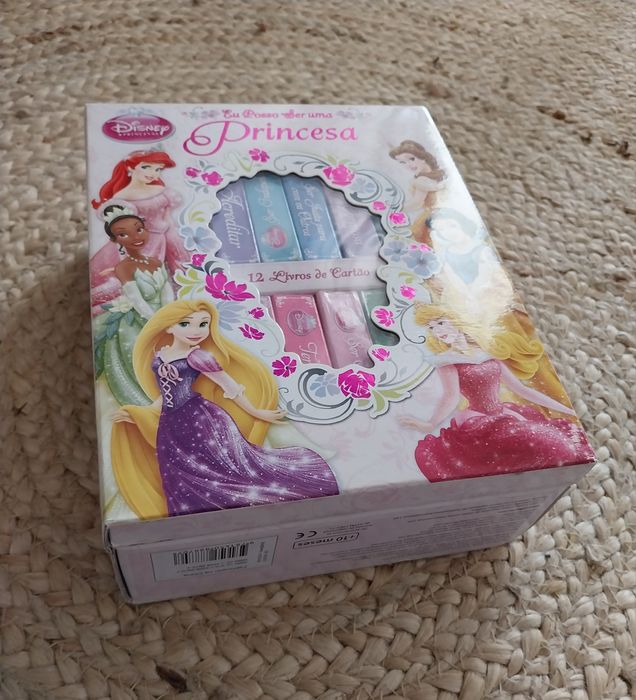 Caixa de 12 livros Disney Princesas . Eu posso ser uma princesa