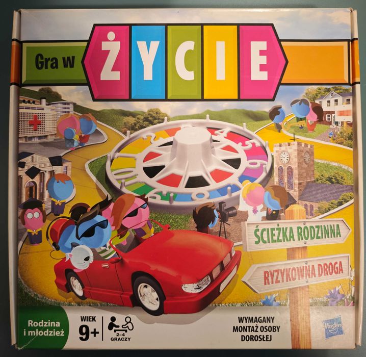 Gra planszowa Gra w życie Hasbro