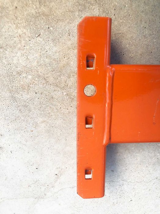 Viga laranja 1,80m para Rack industrial - estante prateleiras