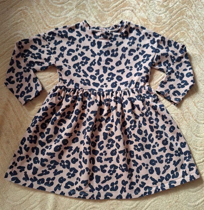 Плаття для дівчинки лео принт