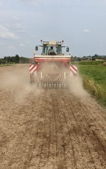 Suszenie kukurydzy, usługi rolnicze, siew zbóż,