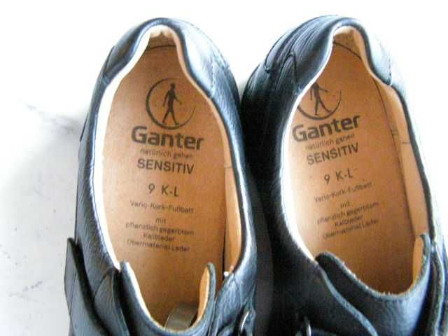 GANTER bardzo szerokie skórzane buty SKÓRA JELENIA ROZ.43 K NOWE