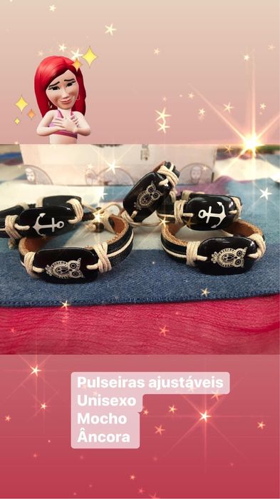 Pulseiras Mocho e Âncora