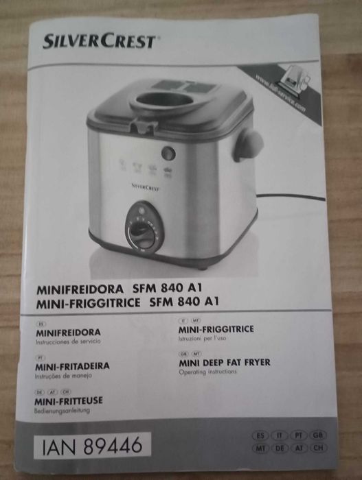 Mini Fritadeira Elétrica SilverCrest