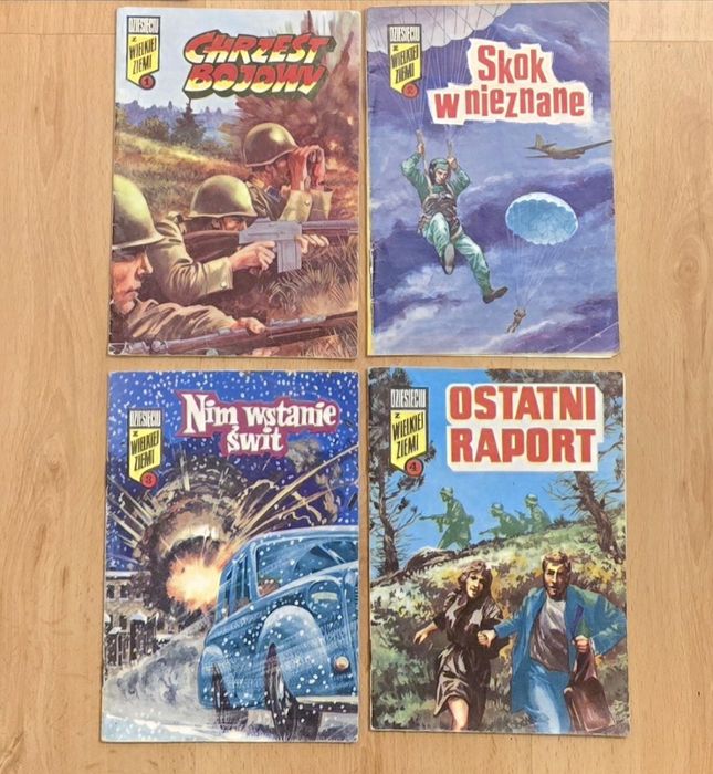 4 x Dziesięciu z Wielkiej Ziemi. Wyd. 1. BDB-