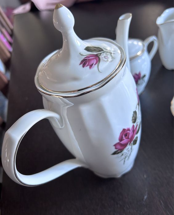 Serviço Café Vista Alegre antigo 15 peças - Novo  - Marca 32