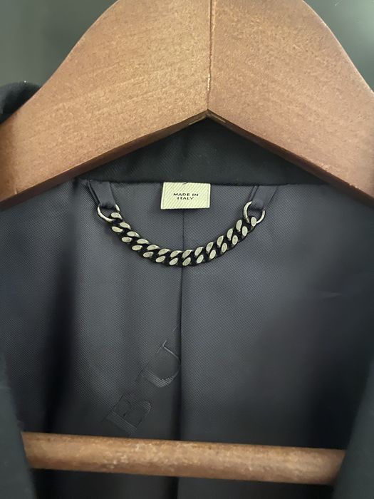 Blazer preto Burberry