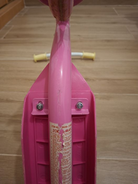 Trotinete Infantil Minnie Mouse 3 Rodas – Rosa (Até 20 kg)