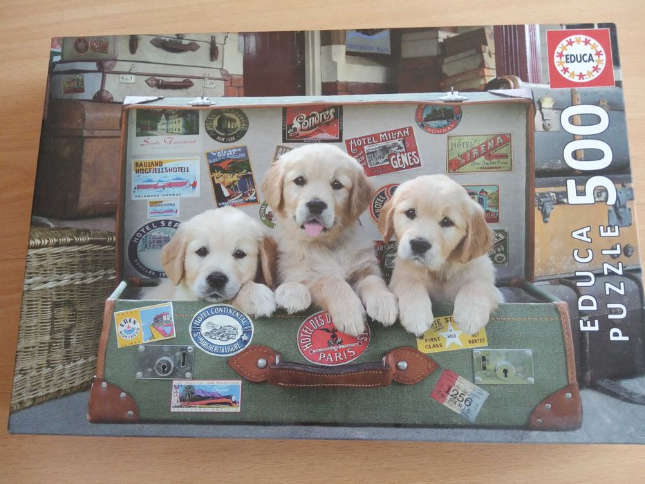 Puzzle Cãezinhos da Educa