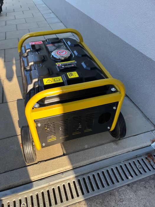AGREGAT PRĄDOTWÓRCZY 5,25kW generator prądu AVR elektryczny start MIEDŹ