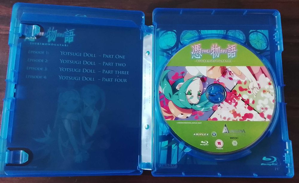 Tsukimonogatari Blu-Ray Anime Japão