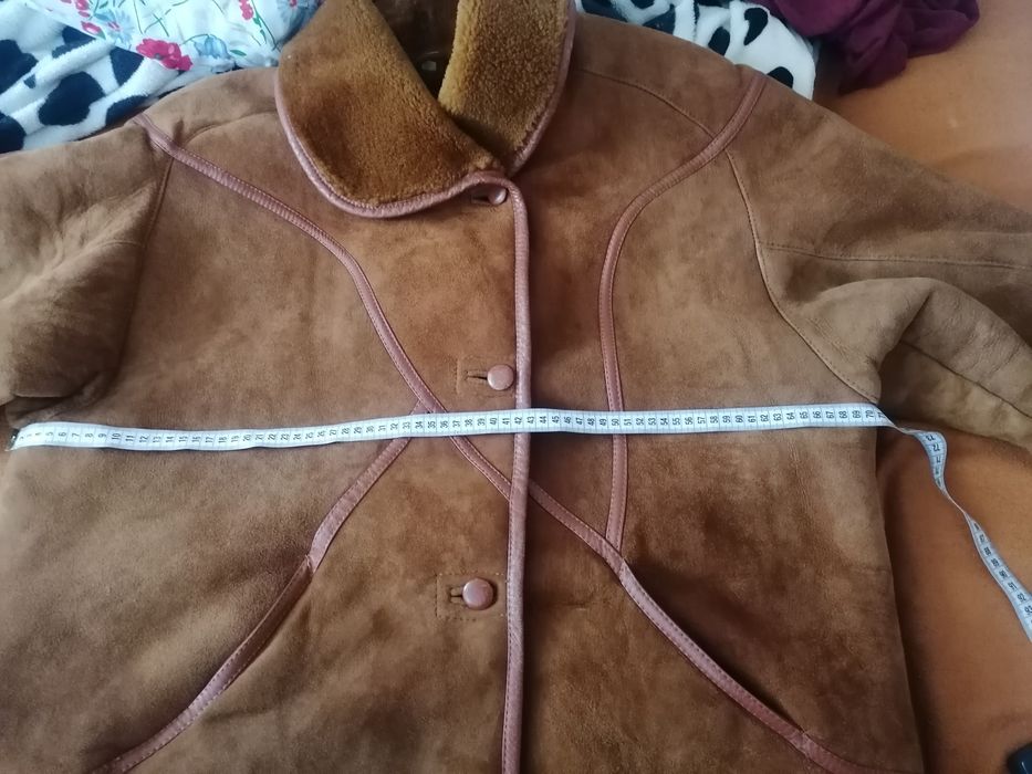 Kożuch naturalny damski