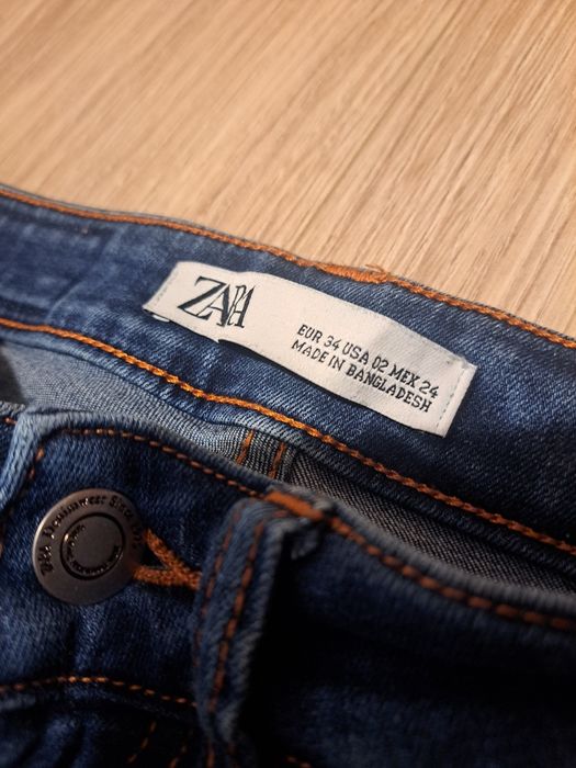 Jeansy rurki Zara