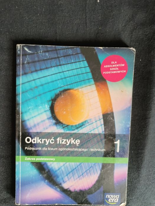 Książka do fizyki klasy 1 liceum