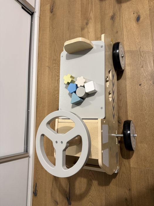 Drewniany jeździk – samochód z klockami Mamabrum GYT2154 + gratisy!!