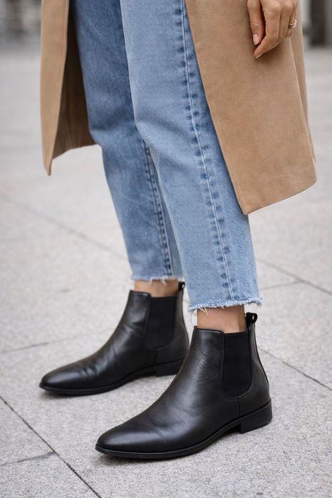 ботинки кожаные Челси р.42