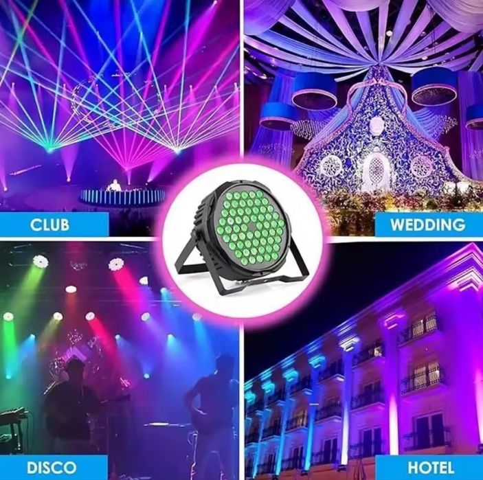 Luz palco PAR 180w Led dmx