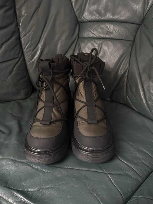 Czarne khaki śniegowce 40 Jenny Fairy jak nowe