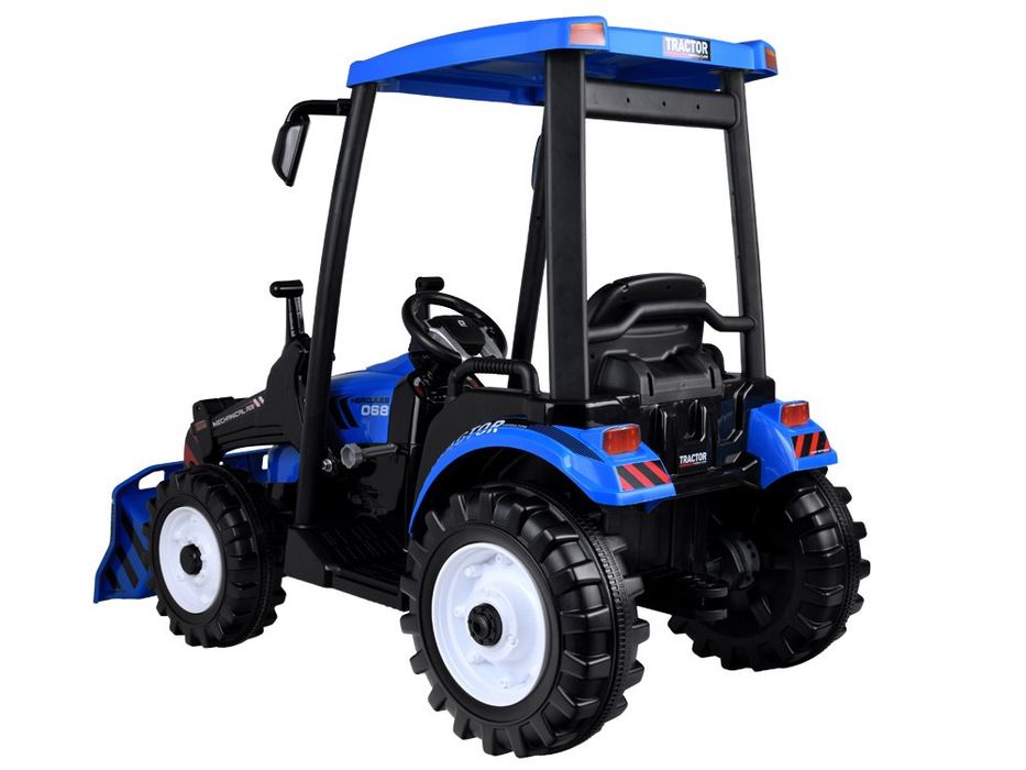 2x200w TRAKTOR elektryczny na akumulator dla dziecka przyczepa łyżka