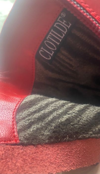 Черевики лаковані шкіра