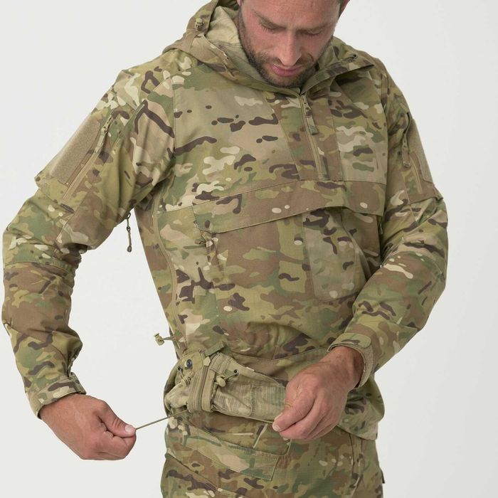 ‼️Helikon-Tex КУРТКА Tracer Anorak Polycotton Ripstop мультикам анорак кенгуру‼️