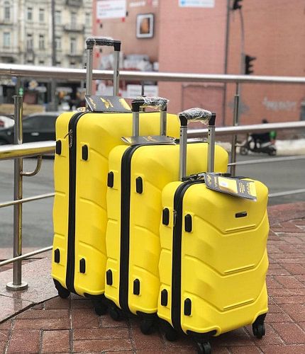 Дорожний чемодан вализа Нові  мала сер велика ПОЛЬЩА