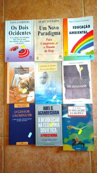 LOTE 15 Pt 1  LIVROS Diversos - Vendidos INDIVIDUALMENTE Vários Preços